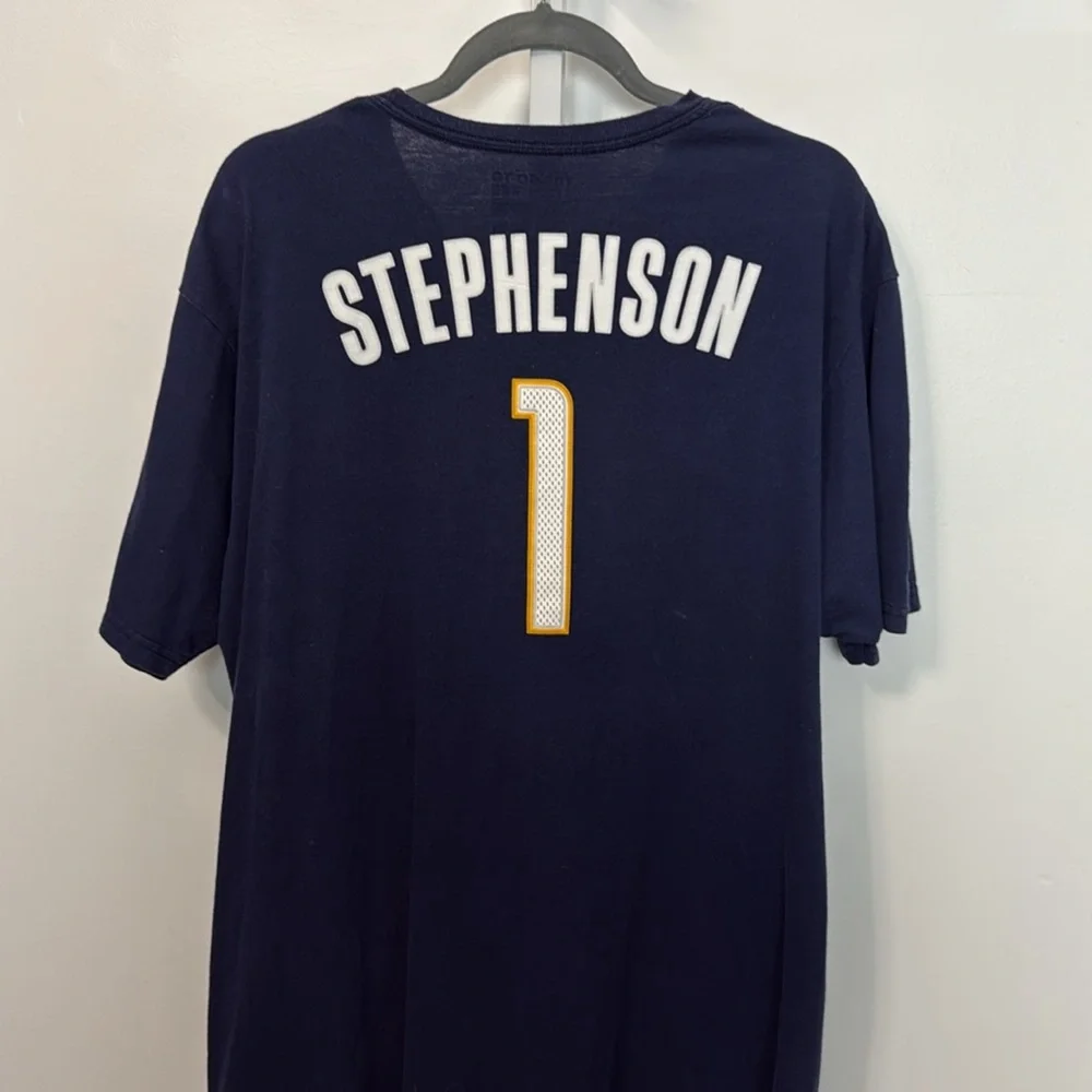 Adidas NBA Indiana Pacers Y2K Lance Stephenson Men Blue Size XL  T-shirt